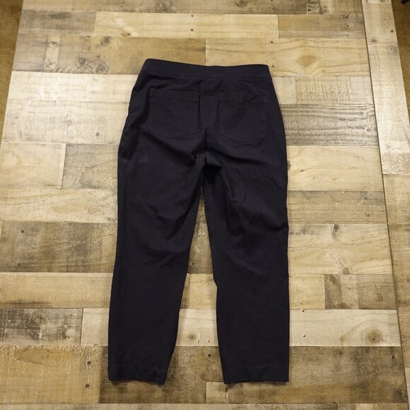 SPANX On-The-Go Ankle polished ankle slim pant women's large classic black - Picture 10 of 13